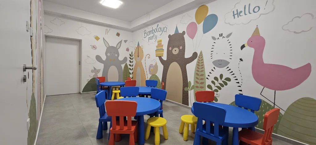 Mjesto za djecu predviđeno za ručak