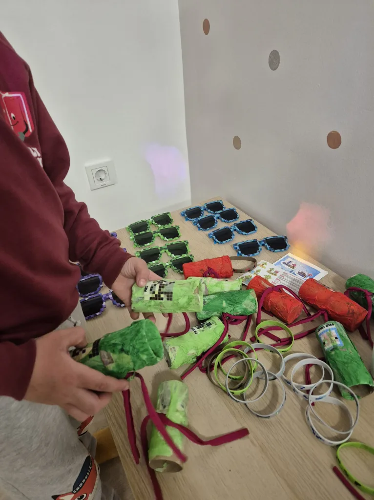 Bambolaya rođendan teme Minecraft