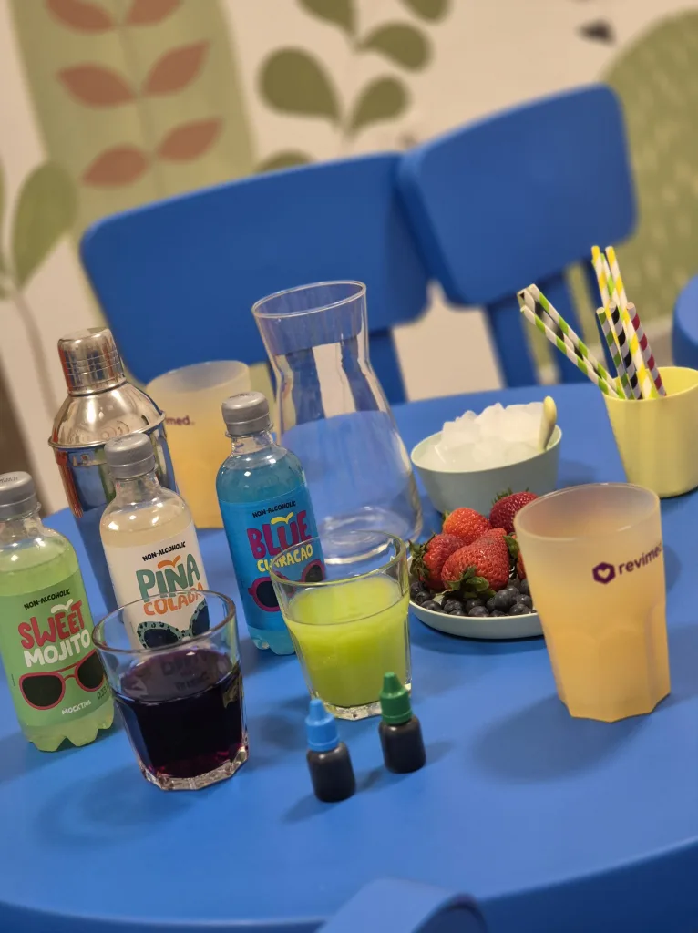 Sastojci za pripremi voćnog koktela